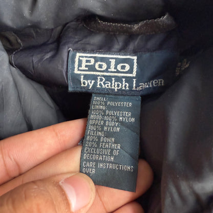 Vintage 90s Polo Puffer Jacket - L