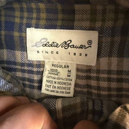 Vintage 00s Cropped Flannel - M