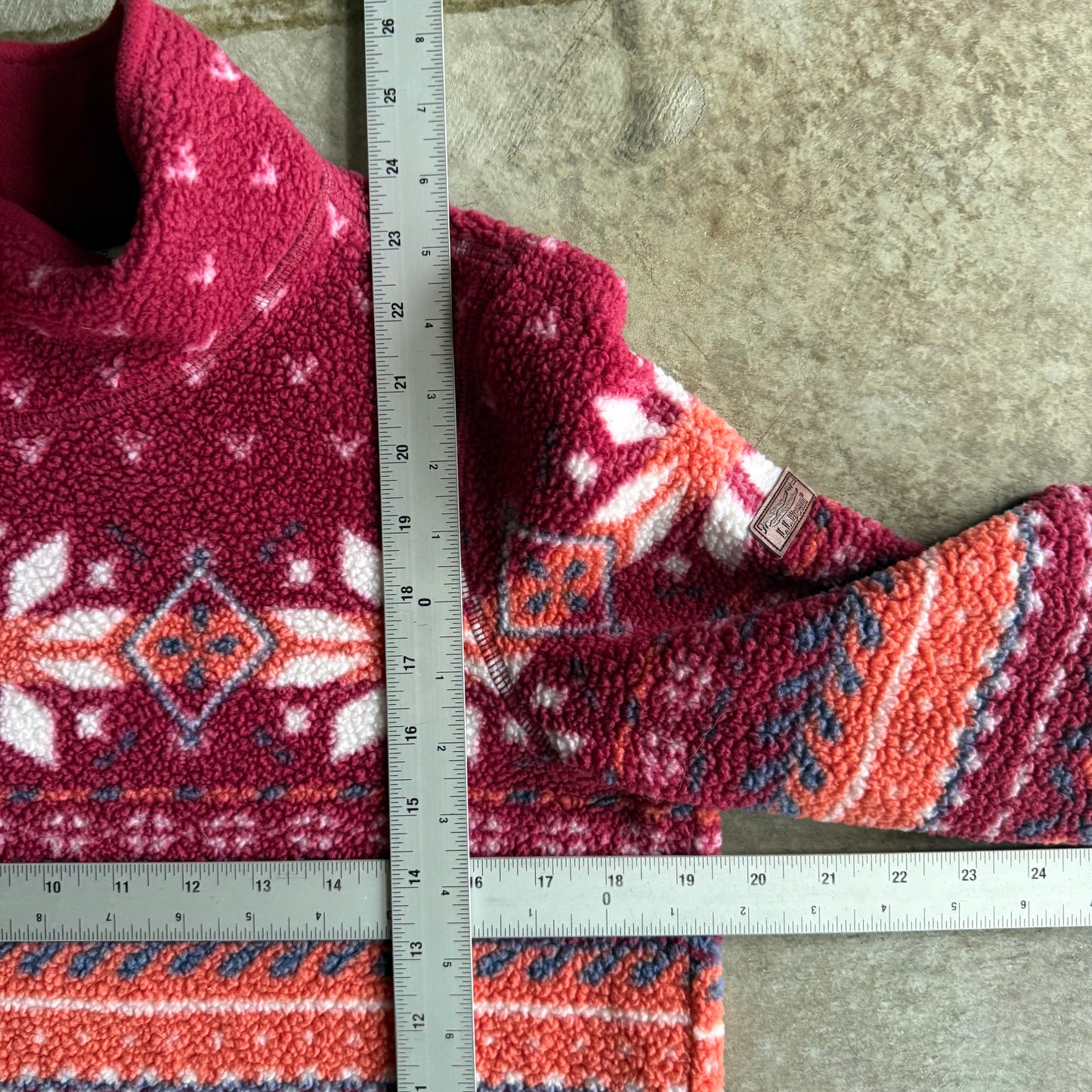 Vintage 00s Fleece LL Bean Sweater - M