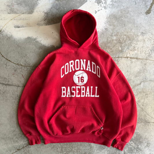 Vintage 90s Russell Athletic Track Hoodie - XL