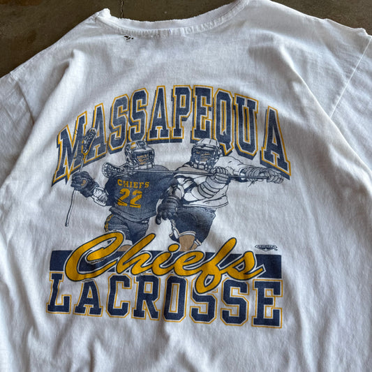 Vintage Michigan Lacrosse Tshirt - L