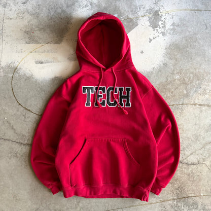 Vintage 00s Texas Tech Track Hoodie - M