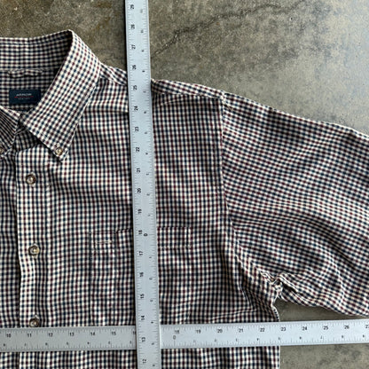 Vintage Boxy Cropped Button Up - L
