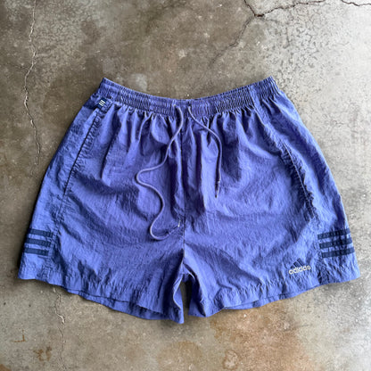 Vintage Purple Adidas Shorts - XL