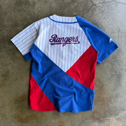 Vintage 90s Rangers Button Up - XL