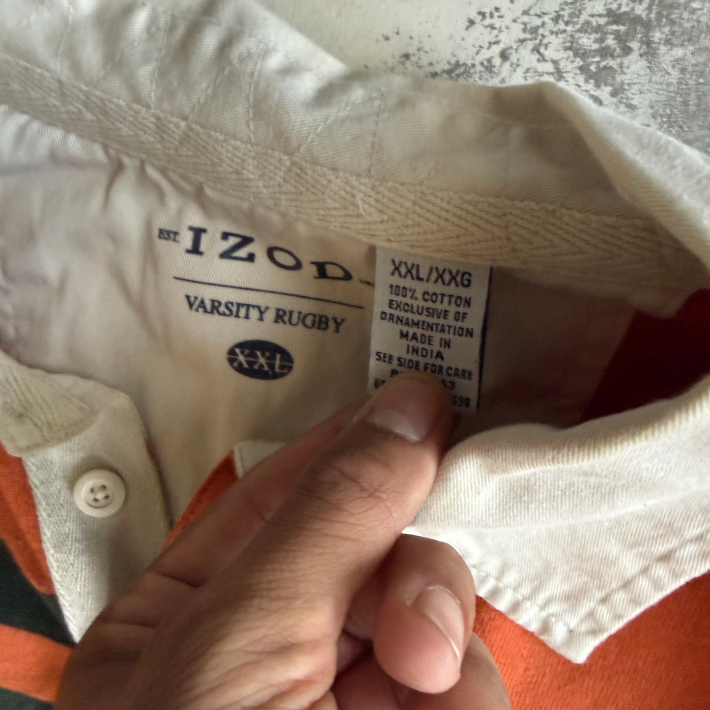 Vintage 00s IZOD Rugby Polo - XXL