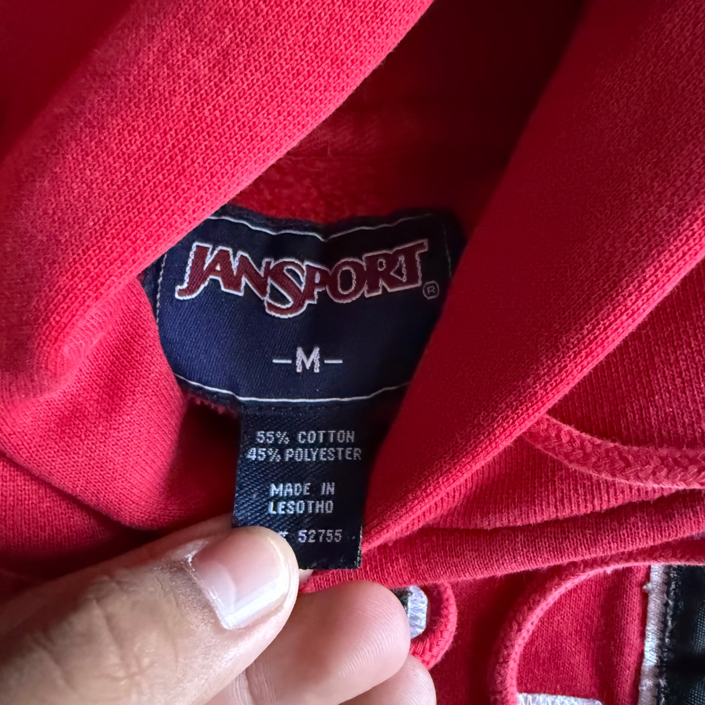 Vintage 00s Texas Tech Track Hoodie - M