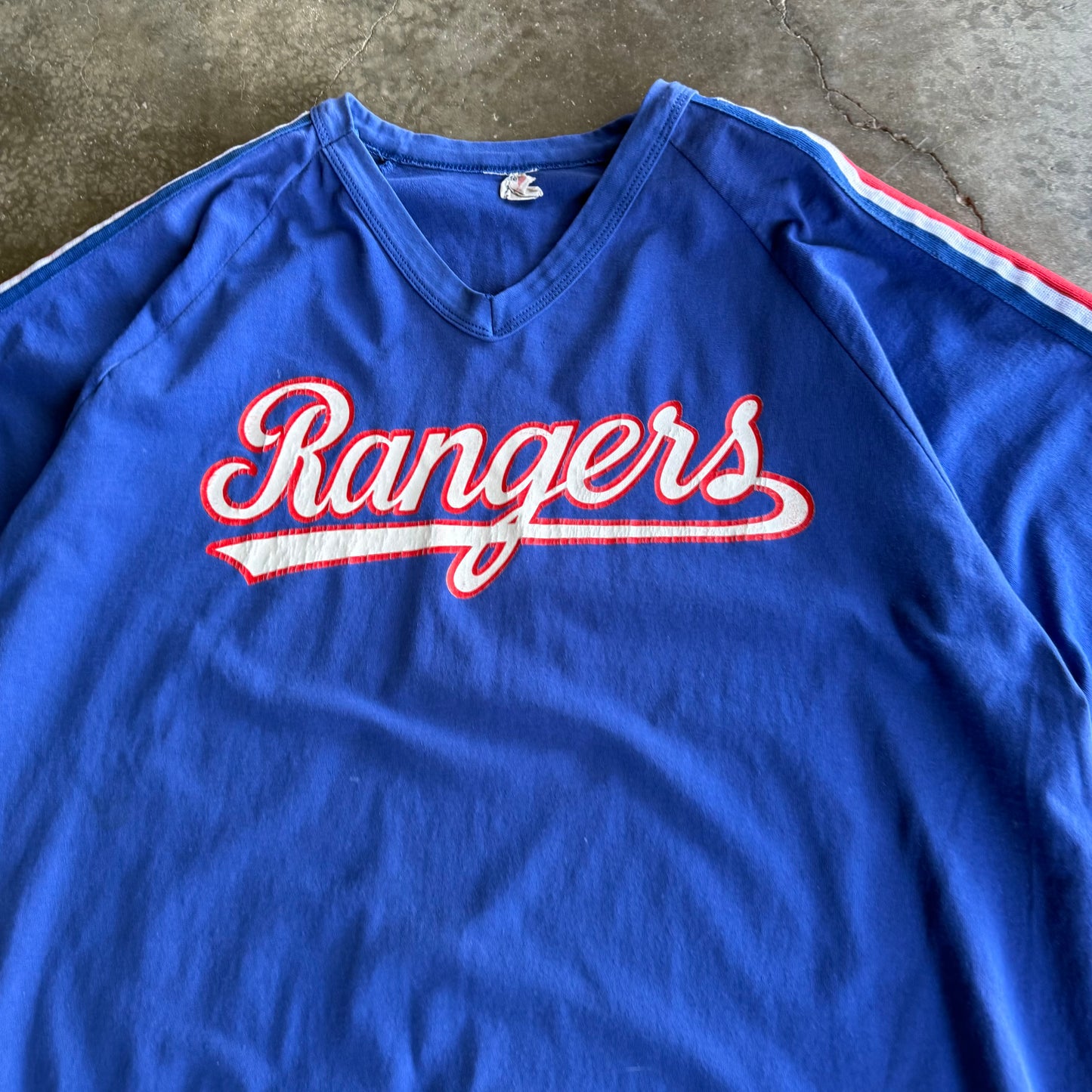 Vintage 90s Rangers Baseball Tee - XL