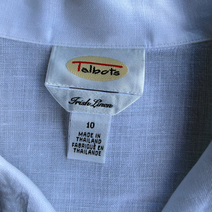 Vintage Woman’s Spring Button Up Top - 10