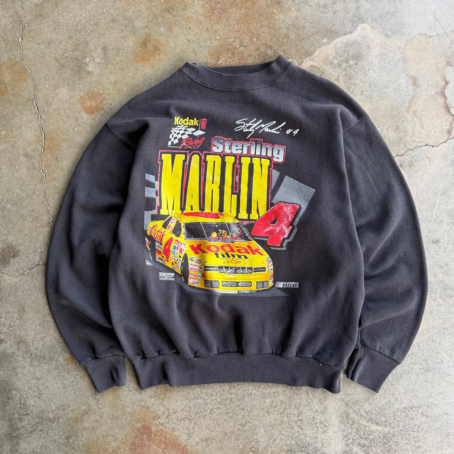 Vintage NASCAR Sterling Marlin Crewneck -