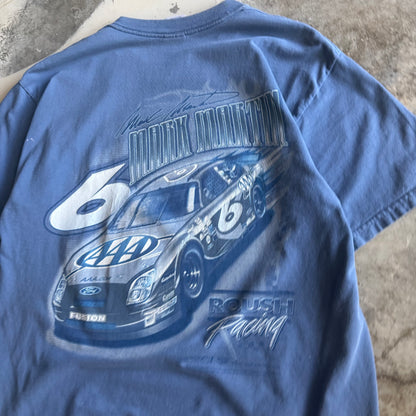 Vintage 00s NASCAR Mark Martin Tshirt - L
