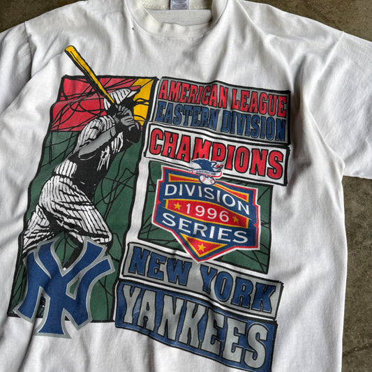 Vintage New York Yankees Championship Tshirt - XL