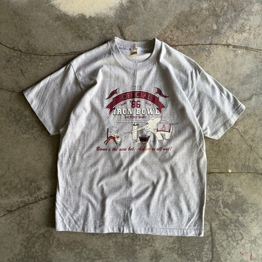 Vintage 90s Alabama Iron Bowl Tshirt - XL