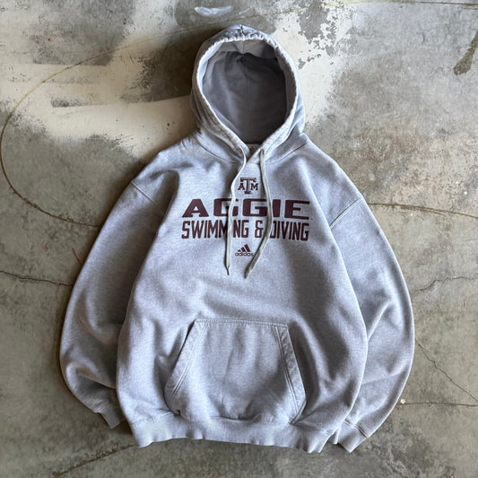 Vintage 00s Aggies Track Hoodie - L