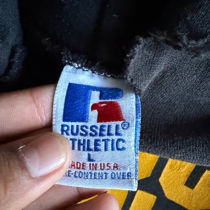 Vintage 90s Russell Athletic Track Hoodie - L