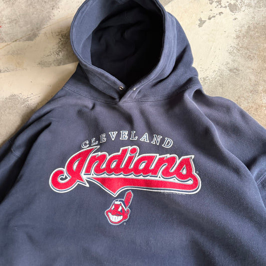 Vintage 90s Cleveland Indians Hoodie - XL