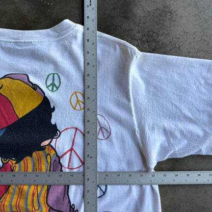 Vintage Peace Sign Betty Boop Tshirt - XL