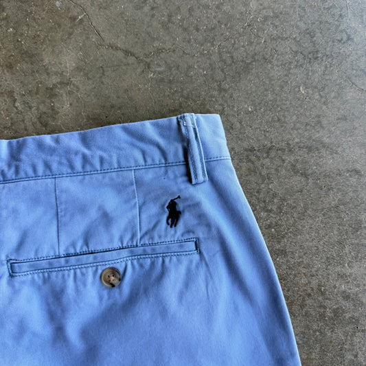 Vintage Baby Blue Polo Ralph Lauren Shorts - 33
