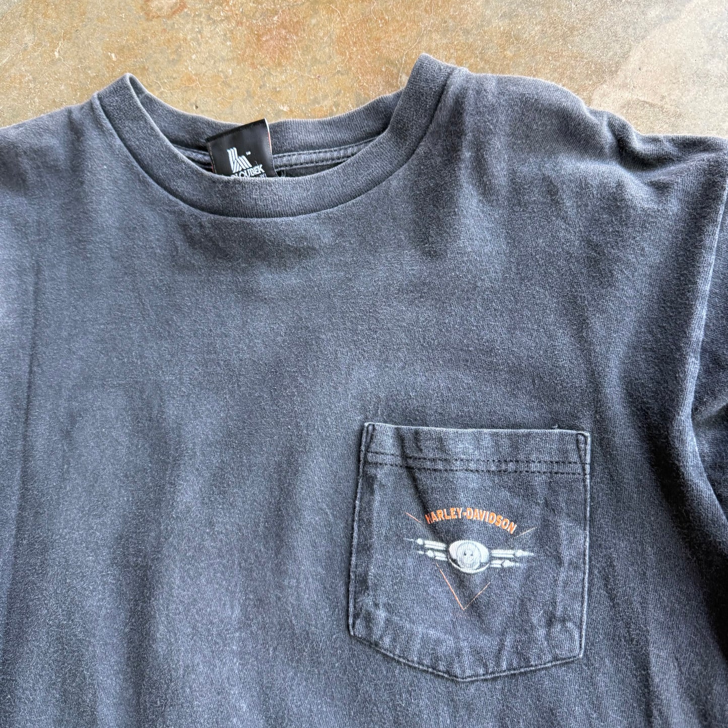 Vintage Harley Davidson Engine Longsleeve - L
