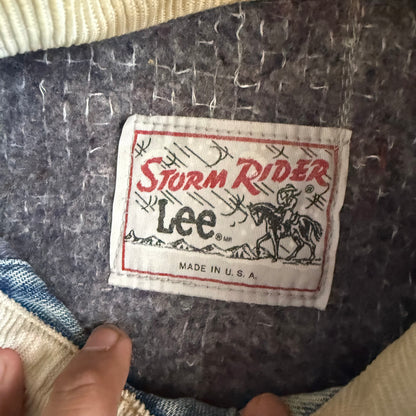 Vintage 70s Storm Rider Denim Jacket - L