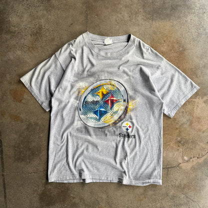 Vintage 90s Steelers Tee - XL