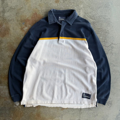 Vintage Quarter Button Up - L