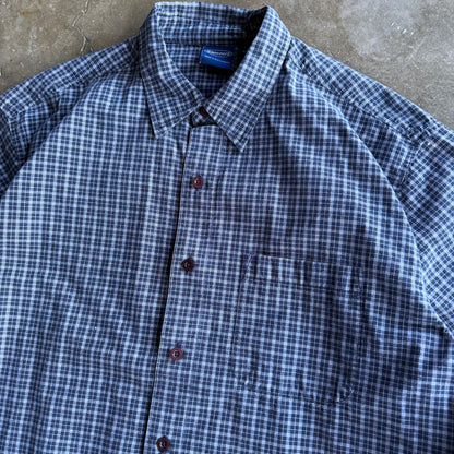 Vintage 00s Cropped Button Up - L