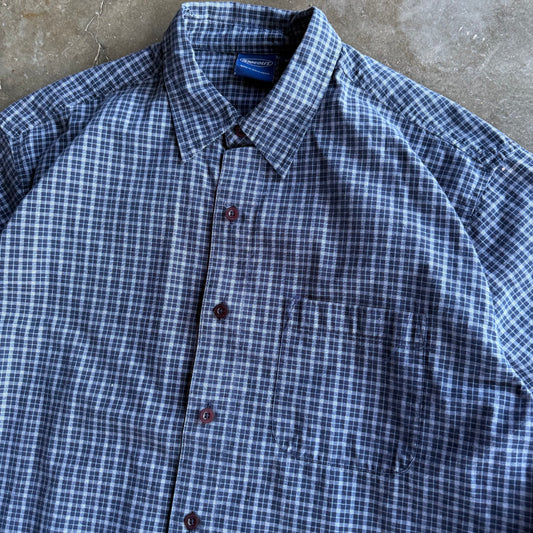 Vintage 00s Cropped Button Up - L