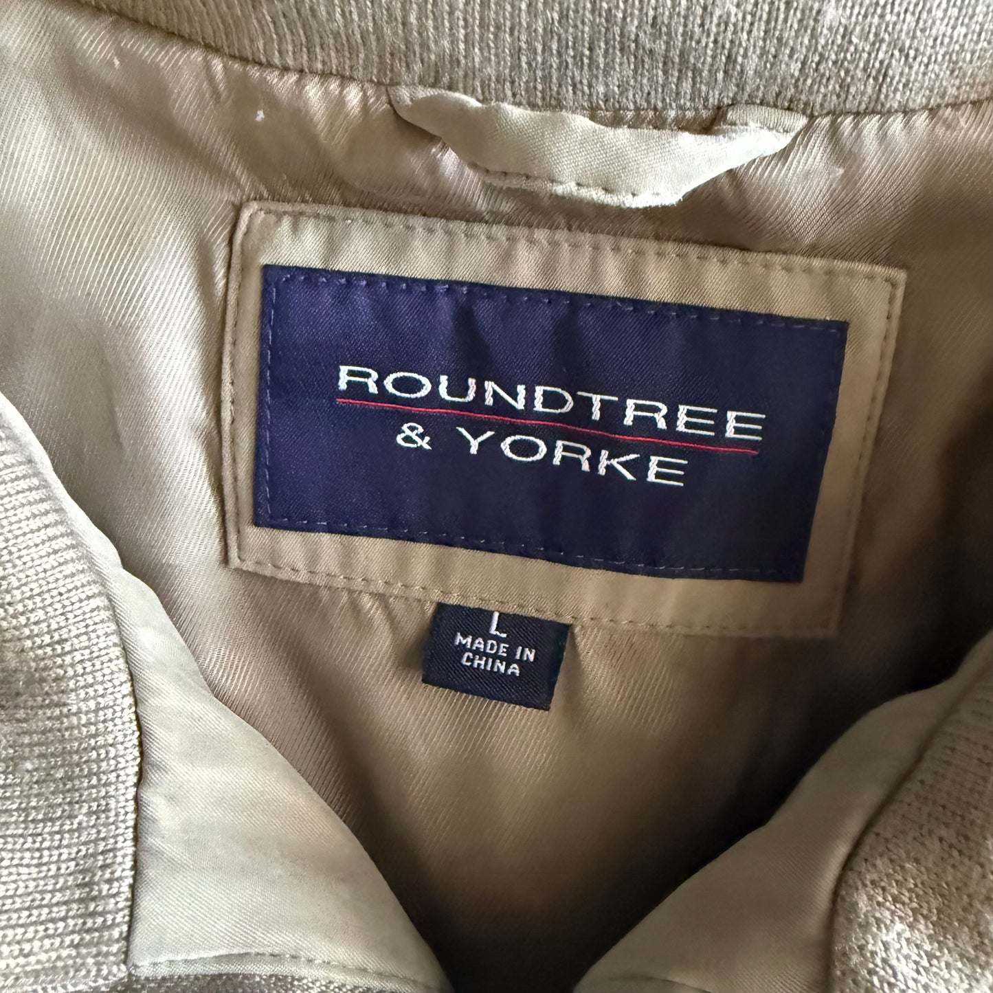 Vintage 00s Roundtree & Yorke Zip Up Jacket - L