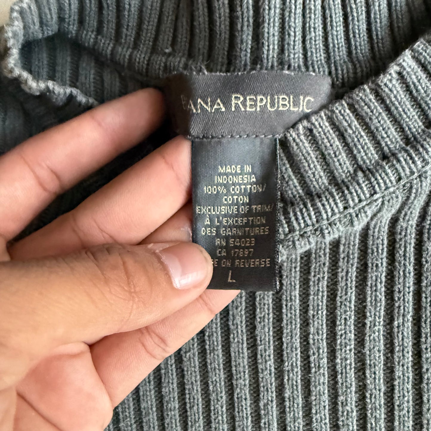 Vintage 90s Thick Knit Sweater - L