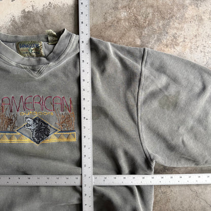 Vintage Faded Outdoors Crewneck - XL