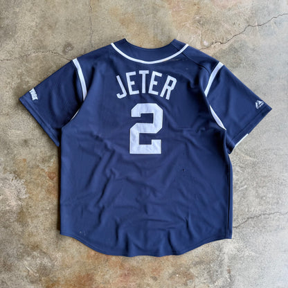 Vintage New York Yankees Jeter Jersey - XL