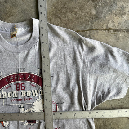 Vintage 90s Alabama Iron Bowl Tshirt - XL