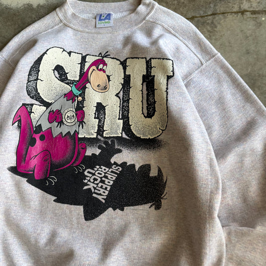 Vintage 90s Dinosaur Crewneck - L