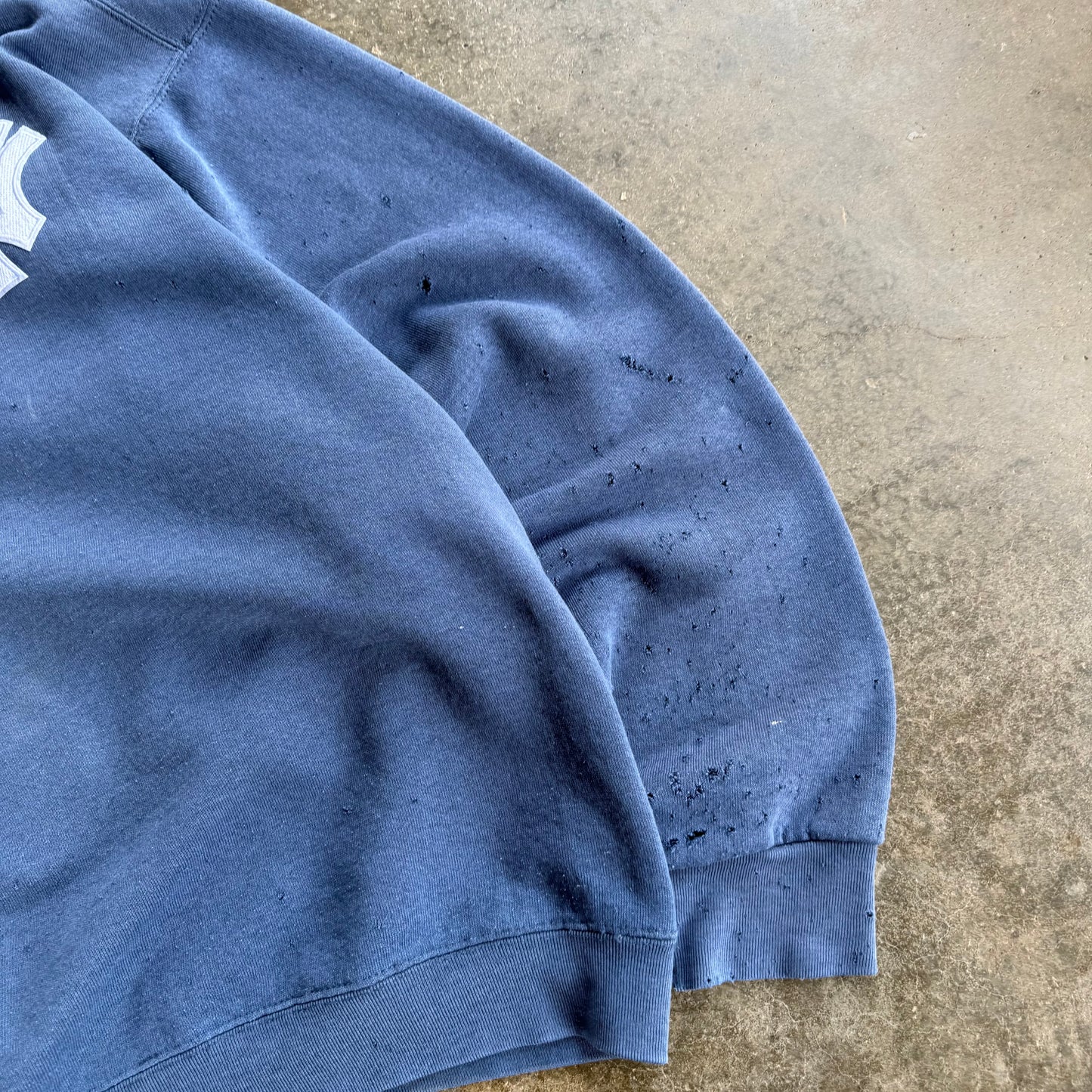 Vintage New York Yankees Distressed Crewneck - XL