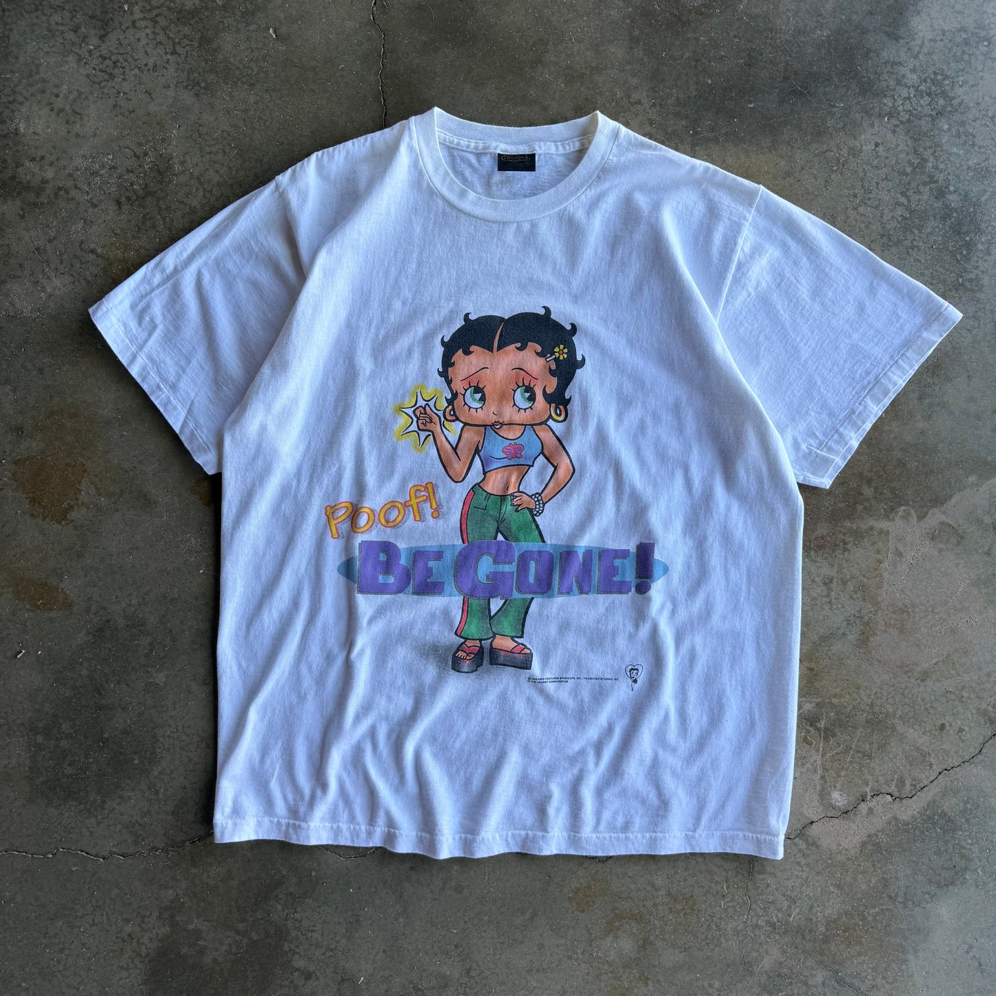 Vintage Be Gone Betty Boop Tshirt - XL
