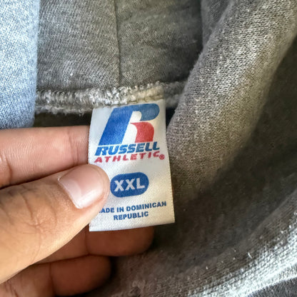 Vintage 00s Russell Athletic Track Hoodie -  XXL