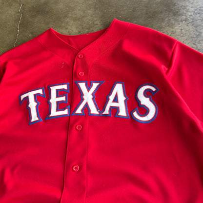 Texas Rangers Blank Jersey - XL