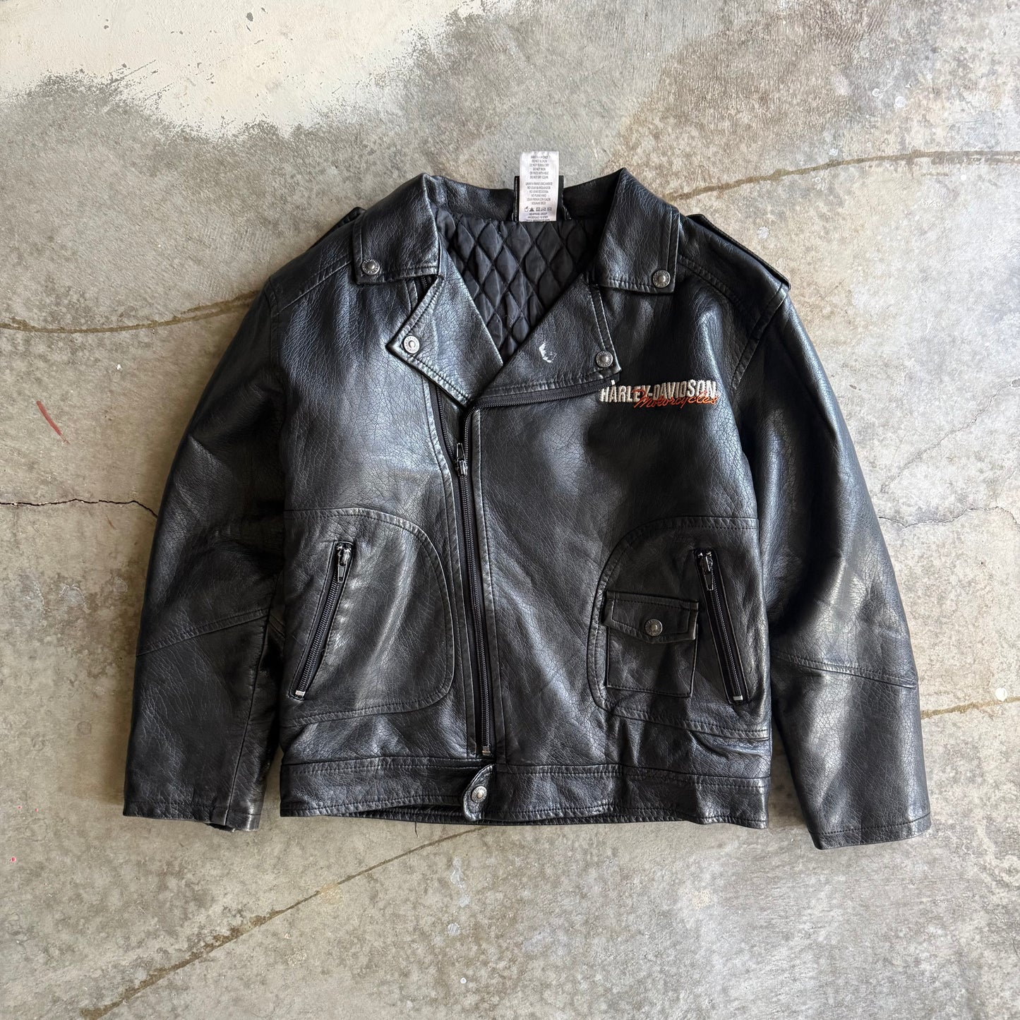 Vintage Kids 00s Harley Davidson Jacket - S