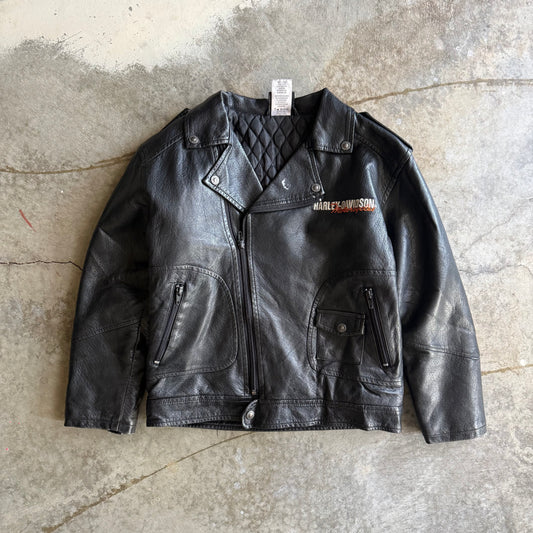 Vintage Kids 00s Harley Davidson Jacket - S