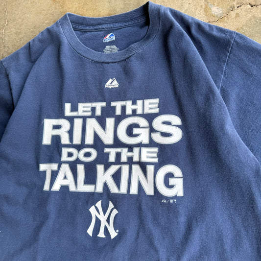 Vintage New York Yankees Ring Tshirt - M