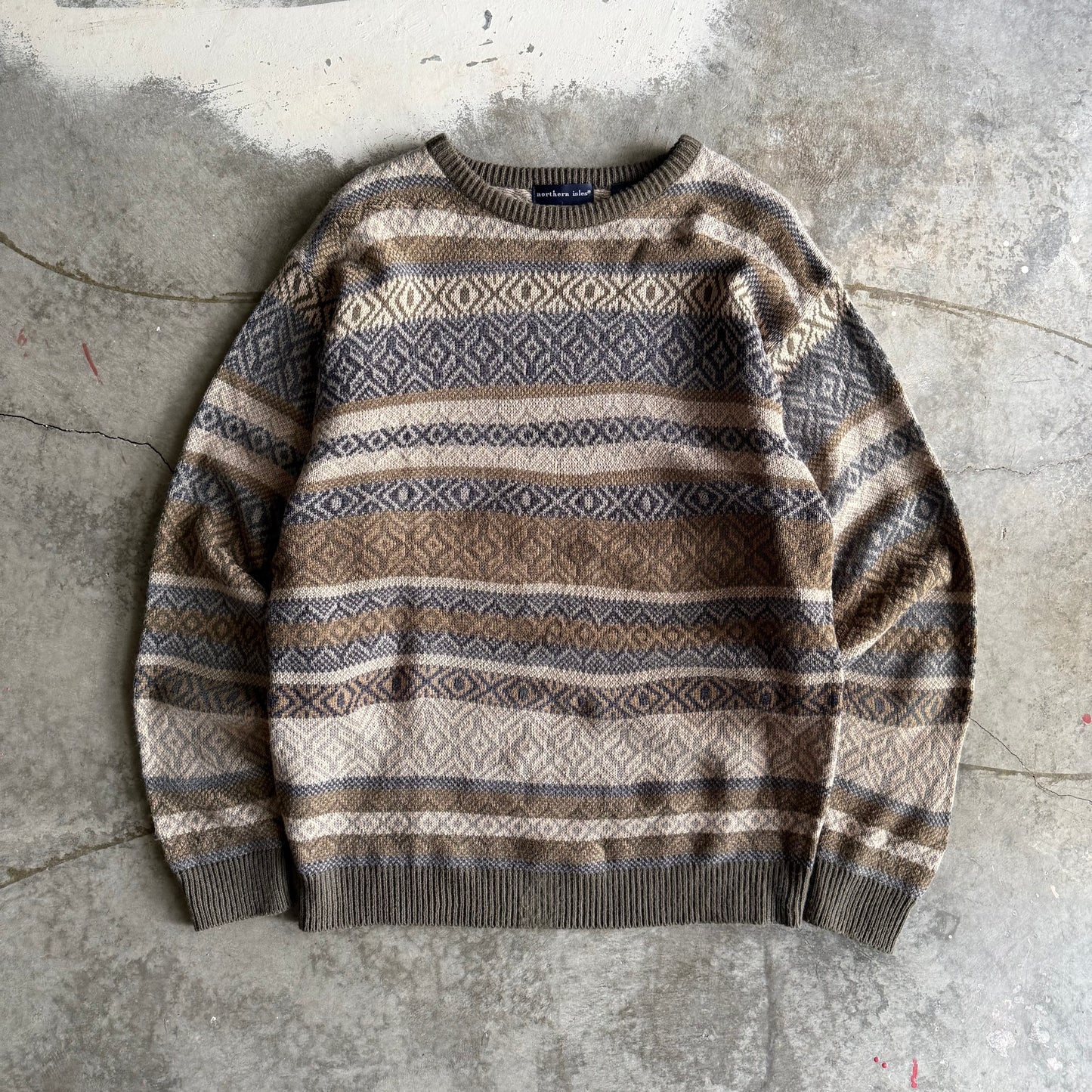 Vintage 90s Grandpa Sweater - XL
