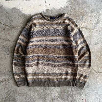Vintage 90s Grandpa Sweater - XL