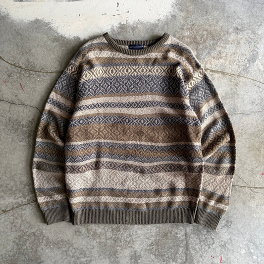 Vintage 90s Grandpa Sweater - XL