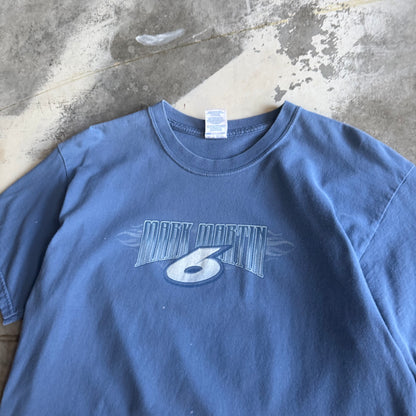 Vintage 00s NASCAR Mark Martin Tshirt - L