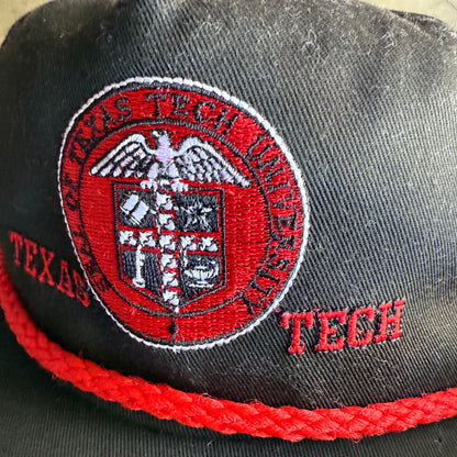 Vintage 90s Texas Tech Adjustable Hat