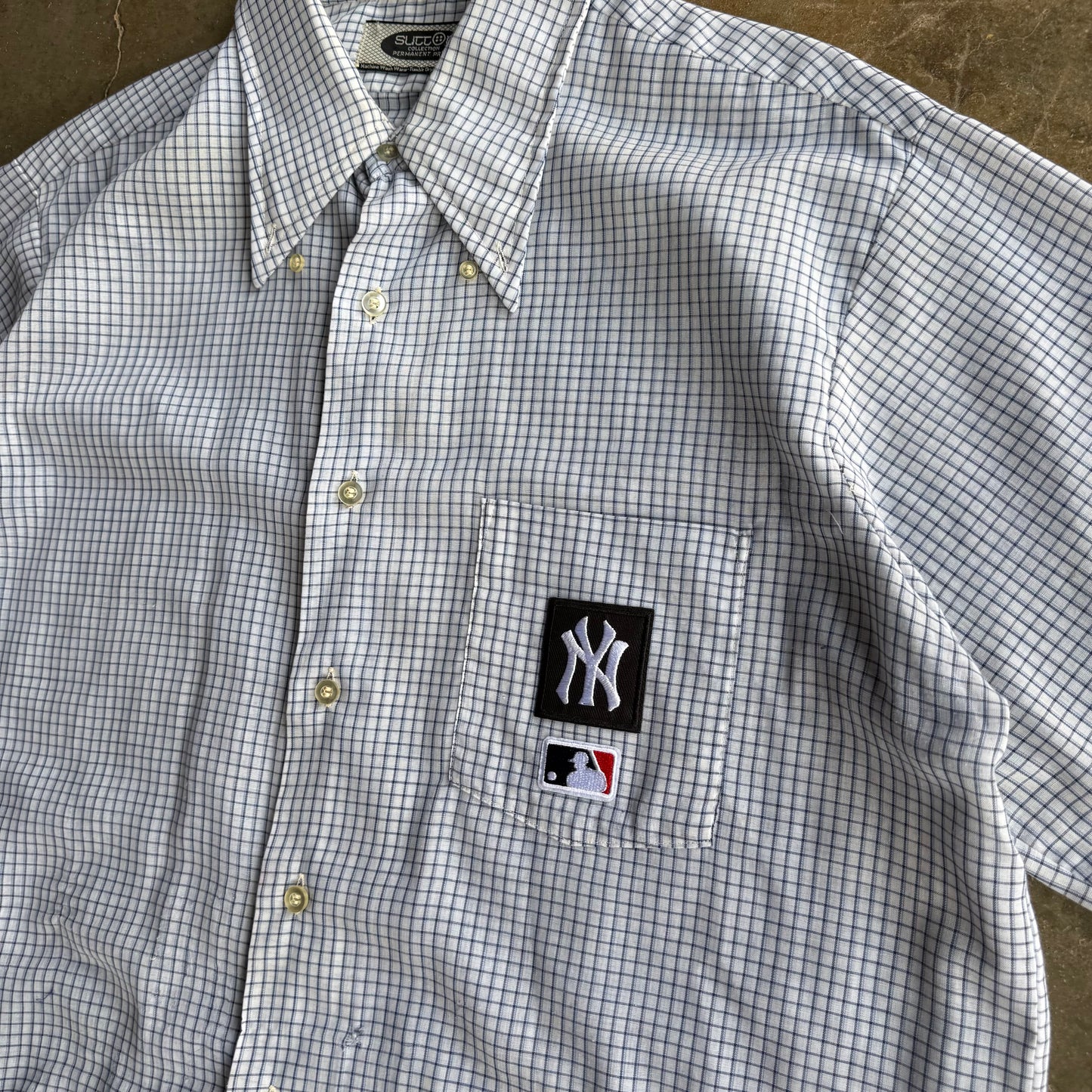 Vintage New York Yankees Cropped Boxy Up - L