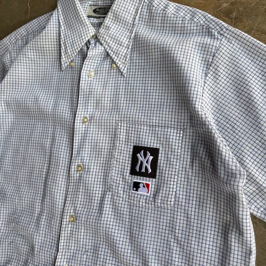 Vintage New York Yankees Cropped Boxy Up - L