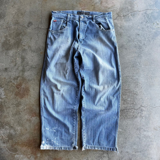 Vintage Baggy Southpole Jeans - 38