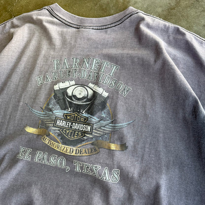Vintage 00s Faded Harley Davidson Tee - XL